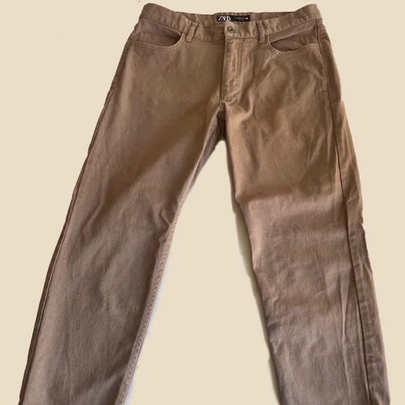 Zara Khaki Pant - Picture 4 of 4